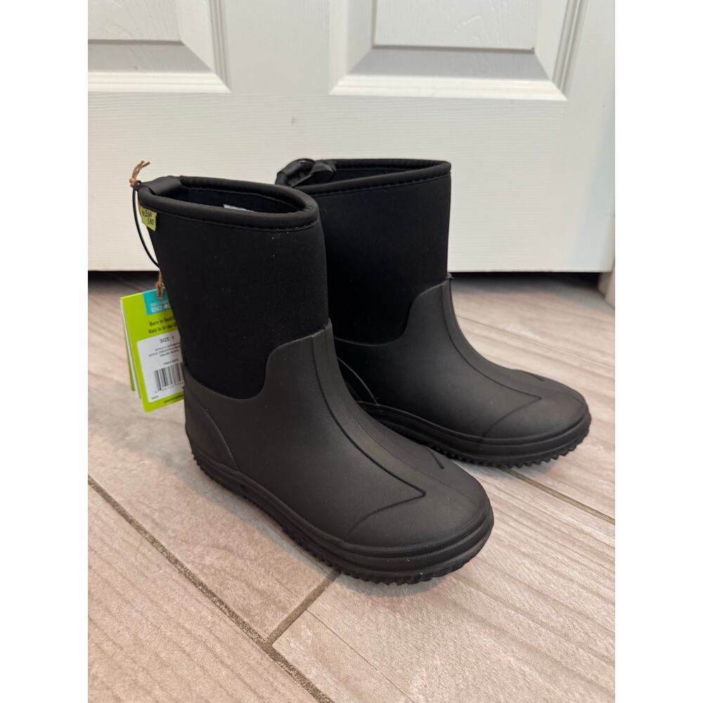 Western Chief Kids Freestyle Neoprene Outdoor Rain Snow Cold Boots Size 1 NWT - Picture 8 of 9